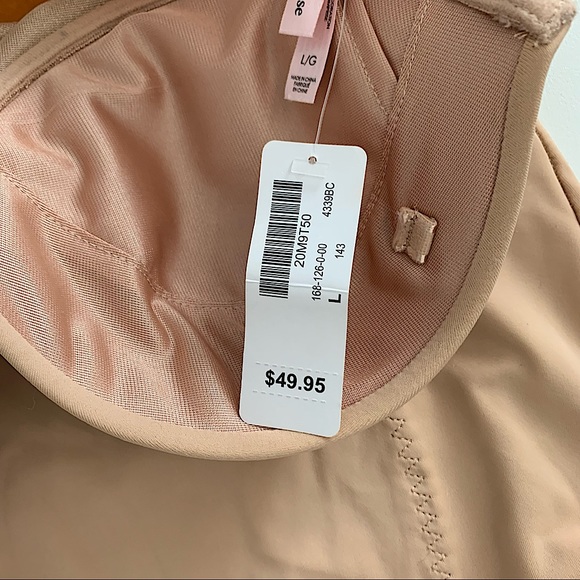 LA VIE EN ROSE | Beige intimâtes bodysuit size L - Picture 6 of 9